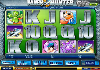 alien hunter spielautomaten spiele