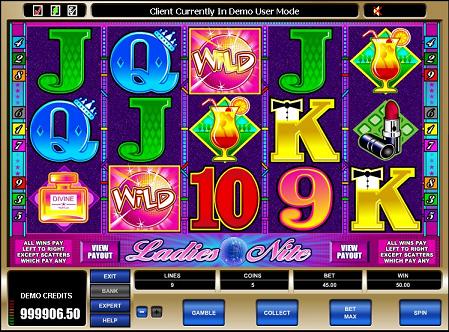 ladies nite spielautomaten online